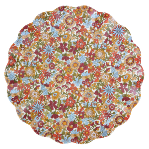Meri Meri x Liberty Rustic Hue Reuse Large Plate|Meri Meri