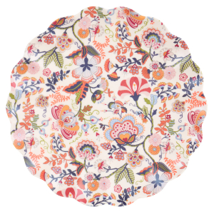 Meri Meri x Liberty Rustic Hue Reuse Large Plate|Meri Meri