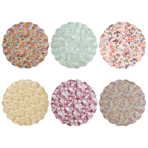 Meri Meri x Liberty Rustic Hue Reuse Large Plate|Meri Meri
