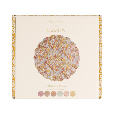 Meri Meri x Liberty Rustic Hue Reuse Small Plate|Meri Meri
