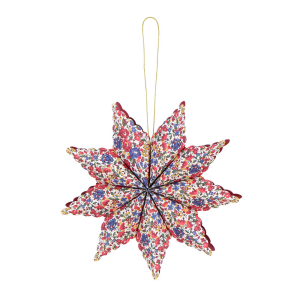 Meri Meri x Liberty Paper Star Tree Decorations|Meri Meri
