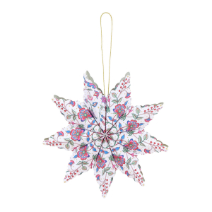 Meri Meri x Liberty Paper Star Tree Decorations|Meri Meri