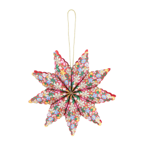 Meri Meri x Liberty Paper Star Tree Decorations|Meri Meri