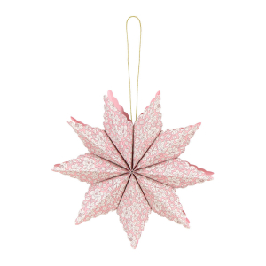 Meri Meri x Liberty Paper Star Tree Decorations|Meri Meri