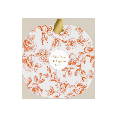 Toile Pumpkin Napkins|Meri Meri