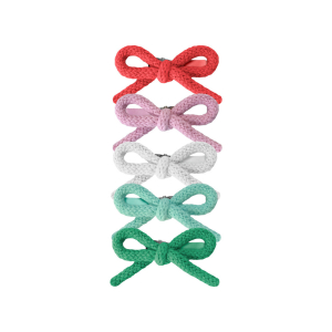 Knitted Bow Hair Clips|Meri Meri