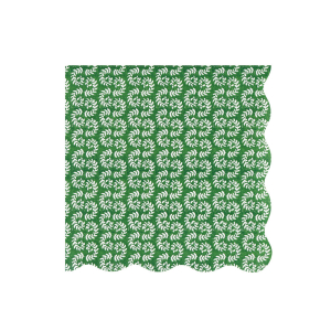 Meri Meri x Molly Mahon Red And Green Large Napkin|Meri Meri