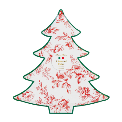 Toile De Jouy Tree Plates|Meri Meri