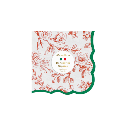 Toile De Jouy Small Napkins|Meri Meri