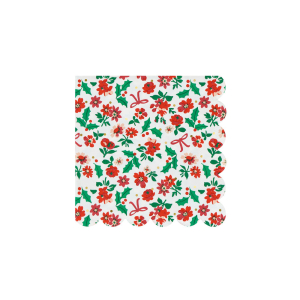 Holly Ditsy Small Napkins|Meri Meri