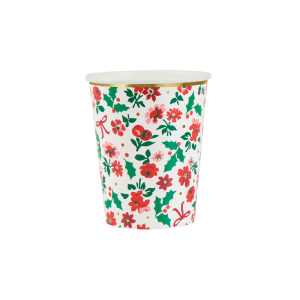 Holly Ditsy Cups|Meri Meri