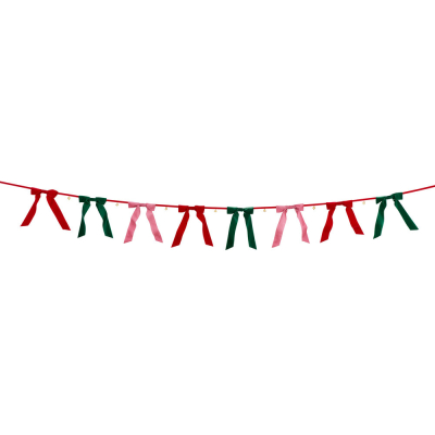 Velvet Bow Bell Garland|Meri Meri