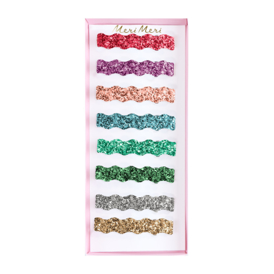 Glitter Hair Clips|Meri Meri