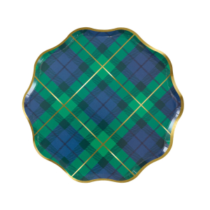 Plaid Mix Side Plates|Meri Meri