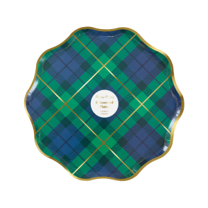 Plaid Mix Side Plates|Meri Meri
