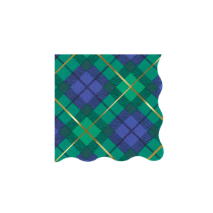 Plaid Mix Small Napkins|Meri Meri