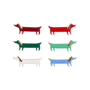 Plaid Sausage Dog Crackers|Meri Meri