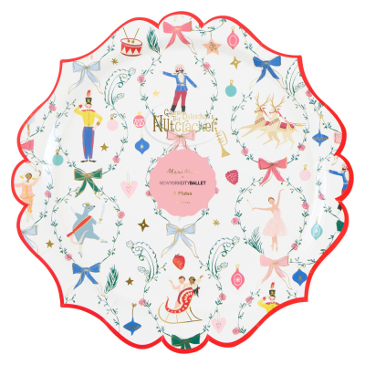 Meri Meri x New York City Ballet Dinner Plates|Meri Meri