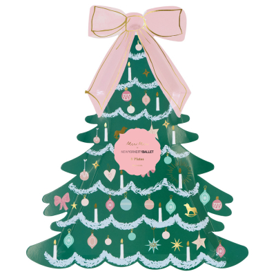 Meri Meri x New York City Ballet Tree Shaped Plate|Meri Meri