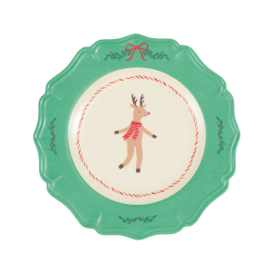 Jolly Christmas Reusable Small Plates|Meri Meri
