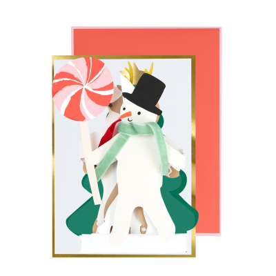 Jolly Christmas Concertina Card|Meri Meri