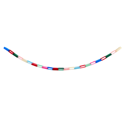 Bright Velvet Chain Link Garland|Meri Meri