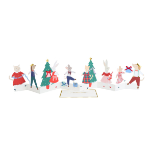 Christmas Animal Friends Concertina Card|Meri Meri