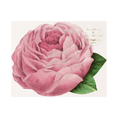 Meri Meri x John Derian Pink Rose Napkins|Meri Meri