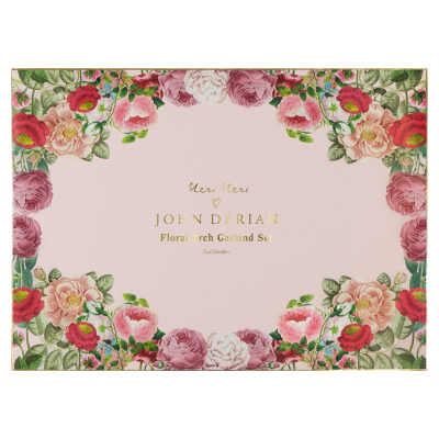 Meri Meri x John Derian Pink Rose Garland Set|Meri Meri