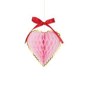 Fancy Valentines Honeycomb Decorations|Meri Meri