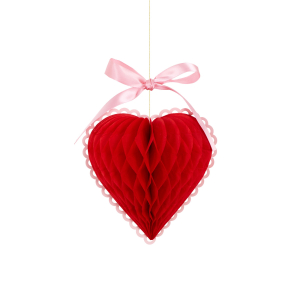Fancy Valentines Honeycomb Decorations|Meri Meri