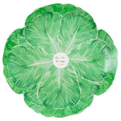 Green Cabbage Dinner Plates|Meri Meri