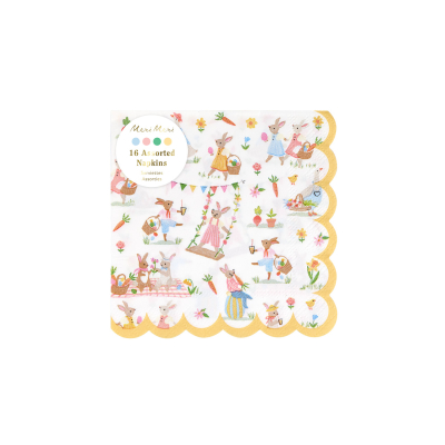 Easter Fair Small Napkins|Meri Meri