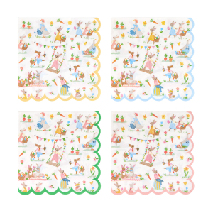 Easter Fair Large Napkins|Meri Meri