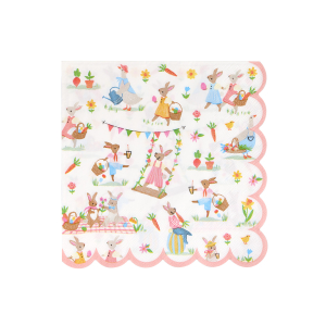 Easter Fair Large Napkins|Meri Meri