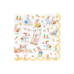Easter Fair Large Napkins|Meri Meri