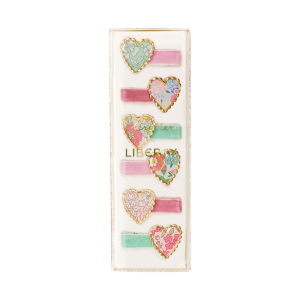 Meri Meri x Liberty Heart Hair Clips|Meri Meri