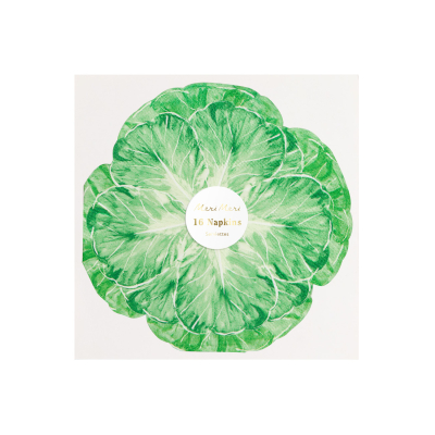Green Cabbage Napkins|Meri Meri