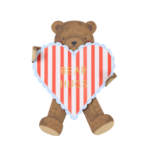 Teddy Bear Valentines Cards And Stickers Set|Meri Meri