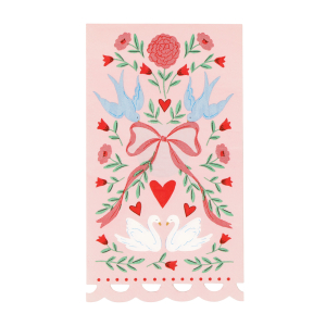 Lovebird Lace Guest Towels|Meri Meri