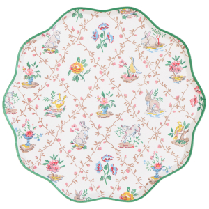 Vintage Garden Trellis Dinner Plates|Meri Meri