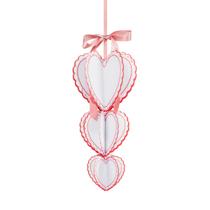 Lace Edge Heart Decorations|Meri Meri