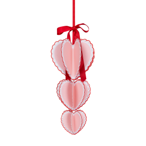Lace Edge Heart Decorations|Meri Meri