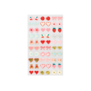 Valentines Stick On Earrings|Meri Meri