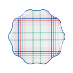 Pastel Plaids Side Plates|Meri Meri