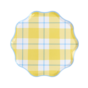 Pastel Plaids Side Plates|Meri Meri