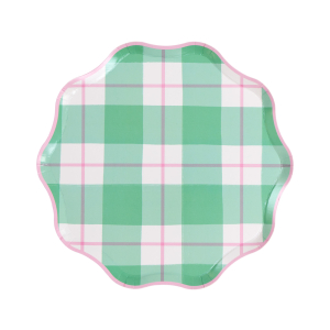 Pastel Plaids Side Plates|Meri Meri