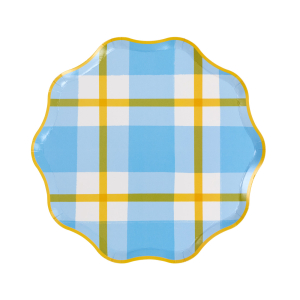 Pastel Plaids Side Plates|Meri Meri