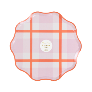 Pastel Plaids Side Plates|Meri Meri