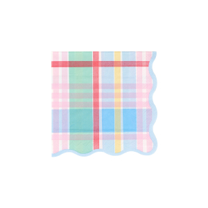 Pastel Plaids Small Napkins|Meri Meri